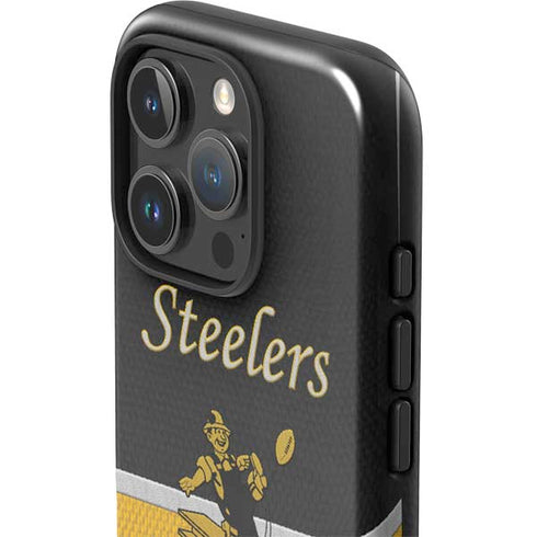 NFL Pittsburgh Steelers Vintage iPhone 16 Pro Impact Case
